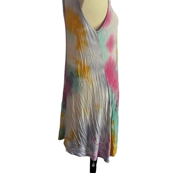 Jamie & Layla Tie Dye Sun Dress Sz Medium Womens Soft Light Sleeveless - Picture 7 of 10